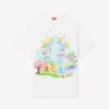 „Kenzo Cartoon“ Unisex-Hemd aus Baumwolle