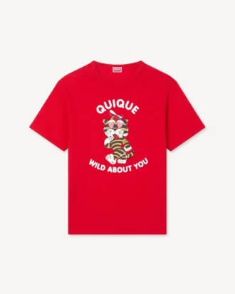 „Kenzo Cartoon“ Unisex-Hemd aus Baumwolle