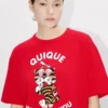 „Kenzo Cartoon“ Unisex-Hemd aus Baumwolle