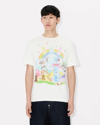 „Kenzo Cartoon“ Unisex-Hemd aus Baumwolle
