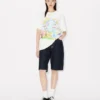 „Kenzo Cartoon“ Unisex-Hemd aus Baumwolle