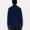 „Kenzo Cartoon“ Verzierter Cardigan aus Woll-Baumwollmischung