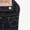 „Kenzo Five Pockets“ Mini-Rucksack aus denimähnlichem Twill