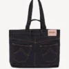 Kenzo Five Pockets‘ Tragetasche aus denimähnlichem Twill