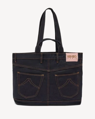 Kenzo Five Pockets‘ Tragetasche aus denimähnlichem Twill