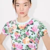 „Kenzo Floral“ Hemd aus Baumwolle