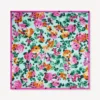 „Kenzo Floral“ kleines Tuch aus Seide