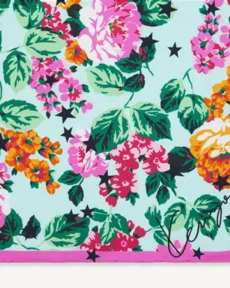 „Kenzo Floral“ kleines Tuch aus Seide