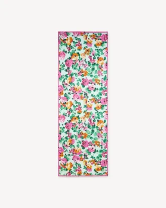 „Kenzo Floral“ Leichter Schal aus Baumwolle