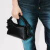 „Kenzo Furoshiki“ Mini-Tasche aus Leder