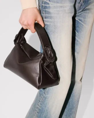 Kenzo „Furoshiki“-Tasche aus Leder
