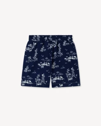 „Kenzo Garden“ Bermudashorts aus leichtem French Terry