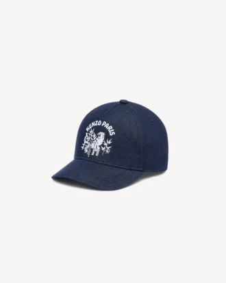 „Kenzo Garden“-Kappe aus Denim