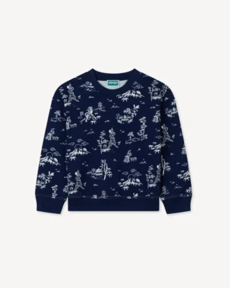 „Kenzo Garden“ Sweatshirt aus French Terry