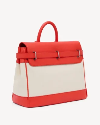 Kenzo Holdall‘ Tasche aus Canvas und Leder