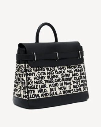 Kenzo Holdall‘ Tasche aus Canvas und Leder