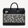 Kenzo Holdall‘ Tasche aus Canvas und Leder