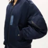Kenzo Jungle Poem“ Unisex-Bomberjacke aus Leinenmischung