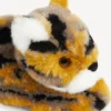 „Kenzo-Kali“ Tiger-Pantoletten aus Kunstfell