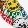 „Kenzo“-Pantoletten mit Aufnähern