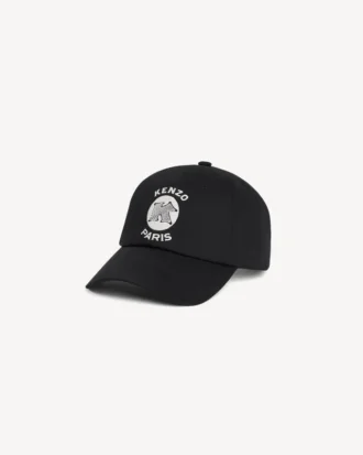 Kenzo Paris Emblem‘ bestickte Kappe aus Baumwolle