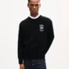 Kenzo Paris Emblem‘ bestickter Pullover aus Baumwolle