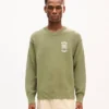 Kenzo Paris Emblem‘ bestickter Pullover aus Baumwolle