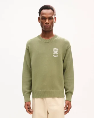 Kenzo Paris Emblem‘ bestickter Pullover aus Baumwolle
