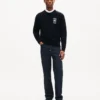Kenzo Paris Emblem‘ bestickter Pullover aus Baumwolle
