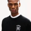 Kenzo Paris Emblem‘ bestickter Pullover aus Baumwolle