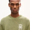 Kenzo Paris Emblem‘ bestickter Pullover aus Baumwolle