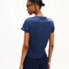 Kenzo Paris Emblem‘ besticktes T-Shirt in kleiner Passform aus Baumwolle