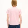 Kenzo Paris Emblem‘ besticktes T-Shirt in kleiner Passform aus Baumwolle