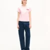 Kenzo Paris Emblem‘ besticktes T-Shirt in kleiner Passform aus Baumwolle