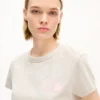 Kenzo Paris Emblem‘ besticktes T-Shirt in kleiner Passform aus Baumwolle