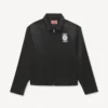„Kenzo Paris Emblem“ Coach-Jacke mit Reißverschluss aus beschichtetem Nylon