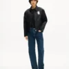 „Kenzo Paris Emblem“ Coach-Jacke mit Reißverschluss aus beschichtetem Nylon