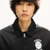 „Kenzo Paris Emblem“ Coach-Jacke mit Reißverschluss aus beschichtetem Nylon