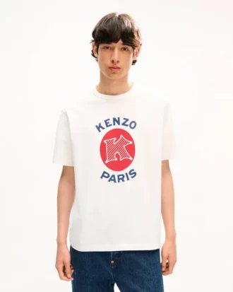 „Kenzo Paris Emblem“-Hemd aus Baumwolle