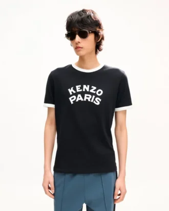 „Kenzo Paris Emblem“ Slim-Fit-T-Shirt aus Baumwolle