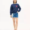 Kenzo Paris Emblem‘ Sweatshirt aus Baumwolle mit Stickerei