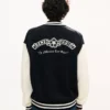 „Kenzo Paris Emblem“ Varsity-Strickjacke aus Baumwollmischung