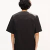 Kenzo Signature‘ Baseball-Hemd mit kurzen Ärmeln aus Baumwollpopeline