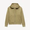 Kenzo Signature‘ bestickter Kapuzenpullover mit Reißverschluss aus Baumwolle