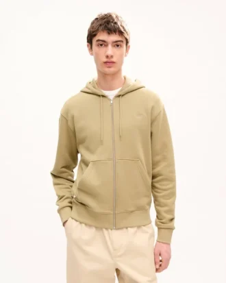 Kenzo Signature‘ bestickter Kapuzenpullover mit Reißverschluss aus Baumwolle