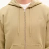 Kenzo Signature‘ bestickter Kapuzenpullover mit Reißverschluss aus Baumwolle