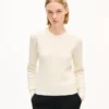 „Kenzo Signature“ – bestickter, locker gestrickter Pullover aus Baumwollwolle
