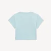 „Kenzo Signature“ besticktes, kurzes T-Shirt aus Baumwolle