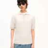„Kenzo Signature“ besticktes Polohemd aus Merinowolle