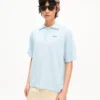 „Kenzo Signature“ besticktes Polohemd aus Merinowolle